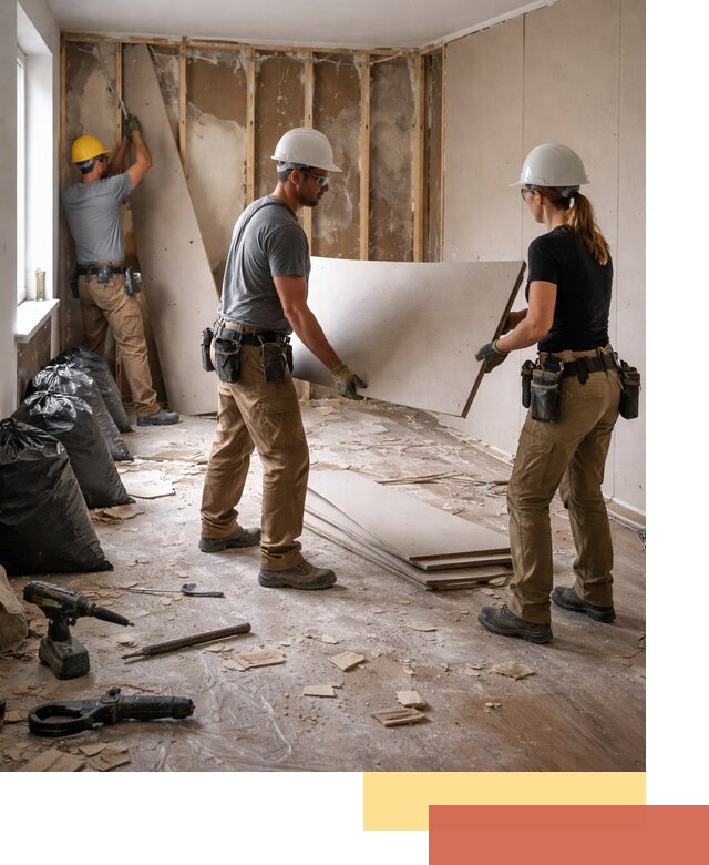 Демонтаж стеновых панелей в Узловой быстро и аккуратно