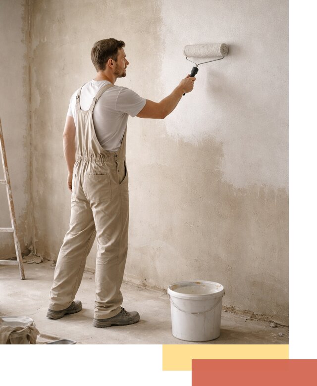 Грунтовка стен под отделку в Узловой профессиональным раствором