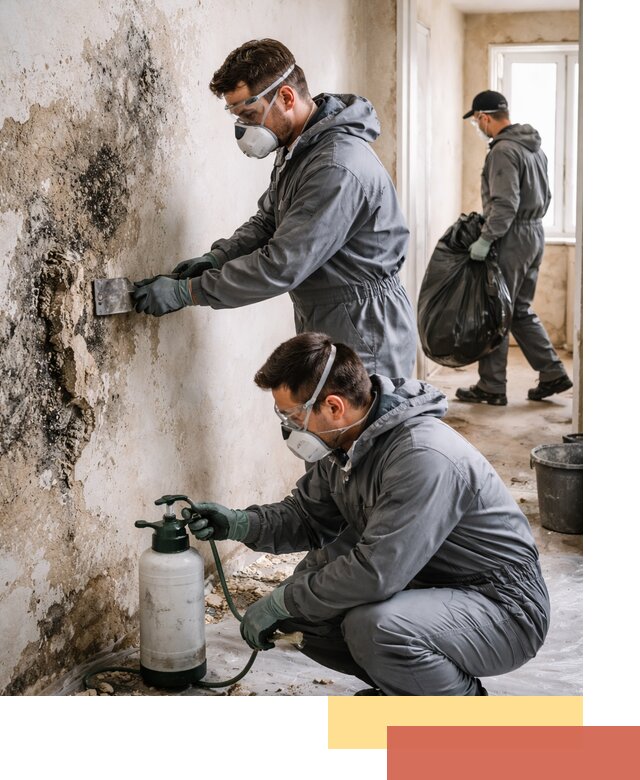 Удаление плесени со стен профессионально в Узловой