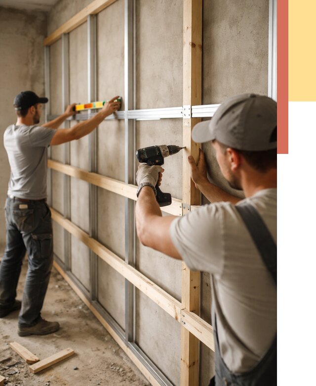 Устройство обрешетки под панели в Узловой от 2139 руб. — монтаж под ключ | ОТДЕЛОЧНИК-Злв