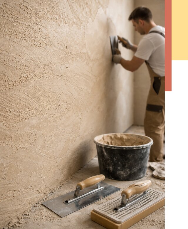 Декоративная штукатурка травертин в Узловой от 1833 руб/м2 — качественно и недорого | ОТДЕЛОЧНИК-Злв