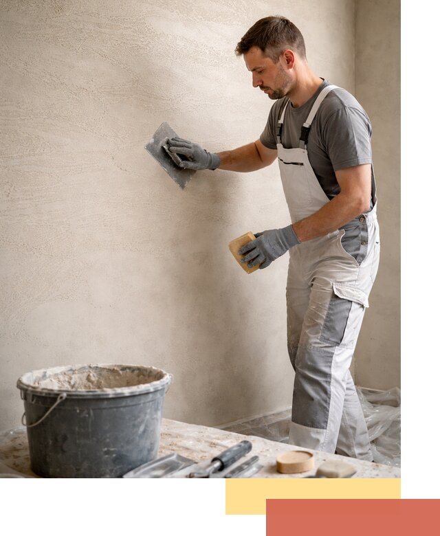 Декоративная штукатурка травертин в Узловой для стен и потолков