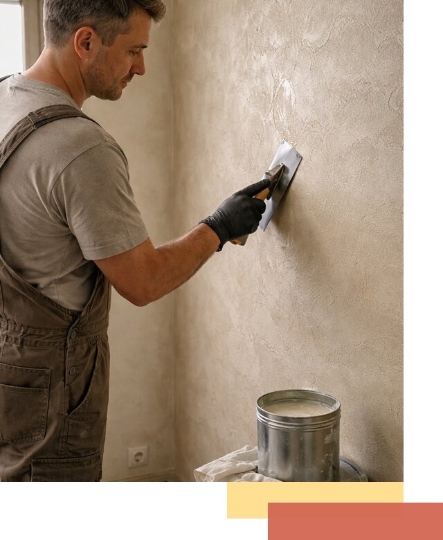 Нанесение воска на штукатурку в Узловой для защиты и блеска