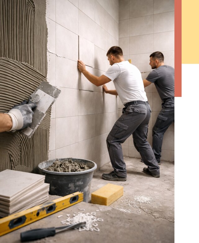 Укладка плитки на стены в Узловой от 866 руб. — качественно и недорого | ОТДЕЛОЧНИК-Злв