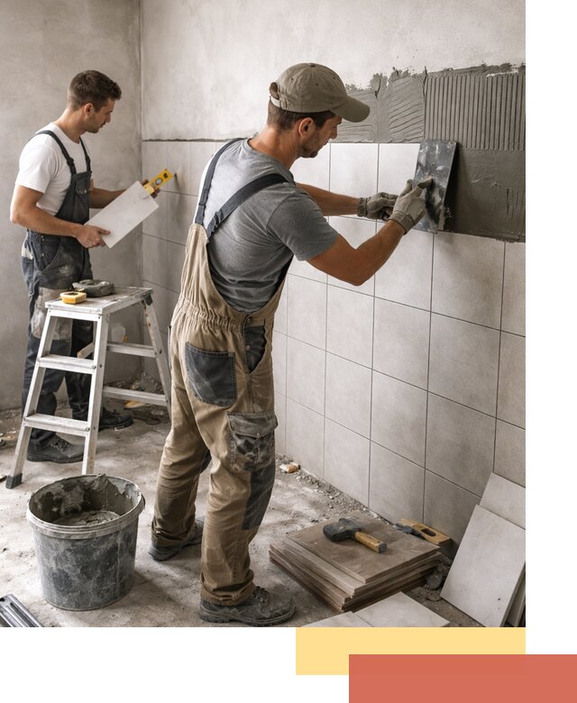 Укладка плитки на стены в Узловой профессионально и надежно