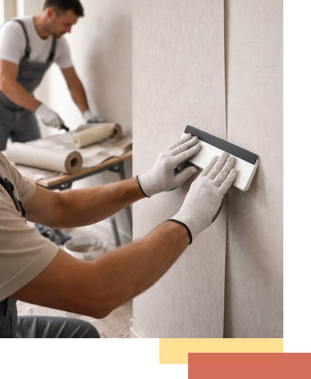 Поклейка обоев под покраску в Узловой профессионально и быстро