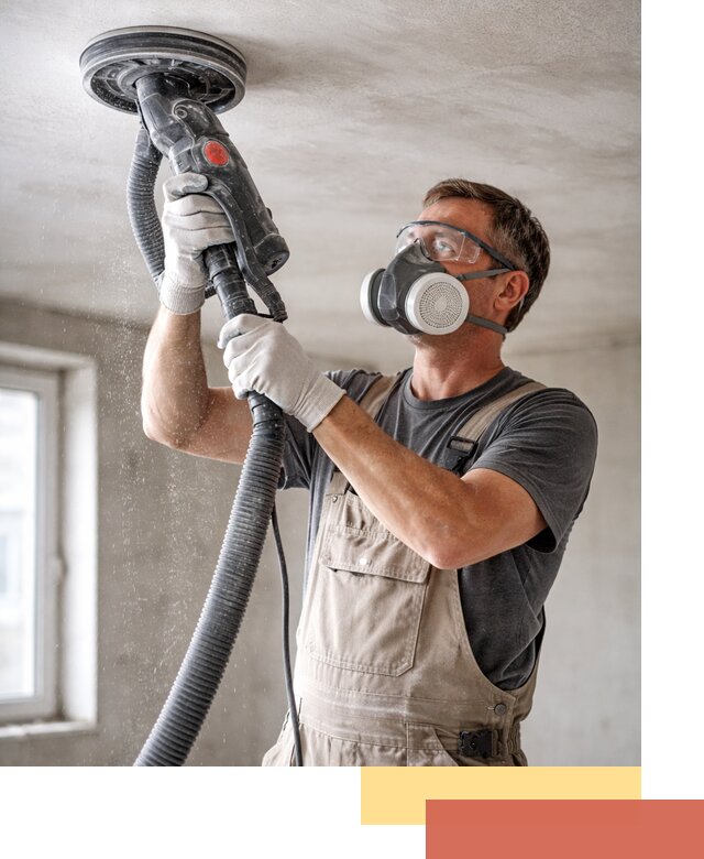 Шлифовка потолка в Узловой — качественная подготовка под отделку