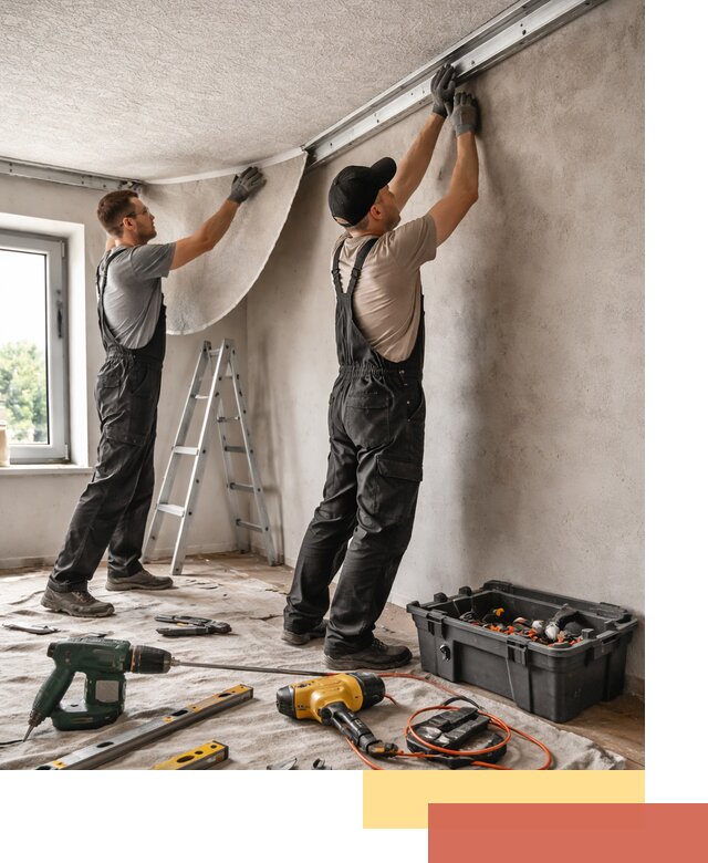 Монтаж фактурного натяжного потолка в Узловой качественно и быстро