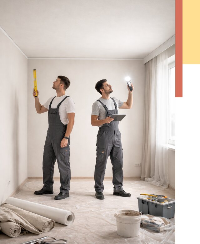 Отделка потолка в Узловой недорого от 764 руб/м2 | Услуги ОТДЕЛОЧНИК-Злв