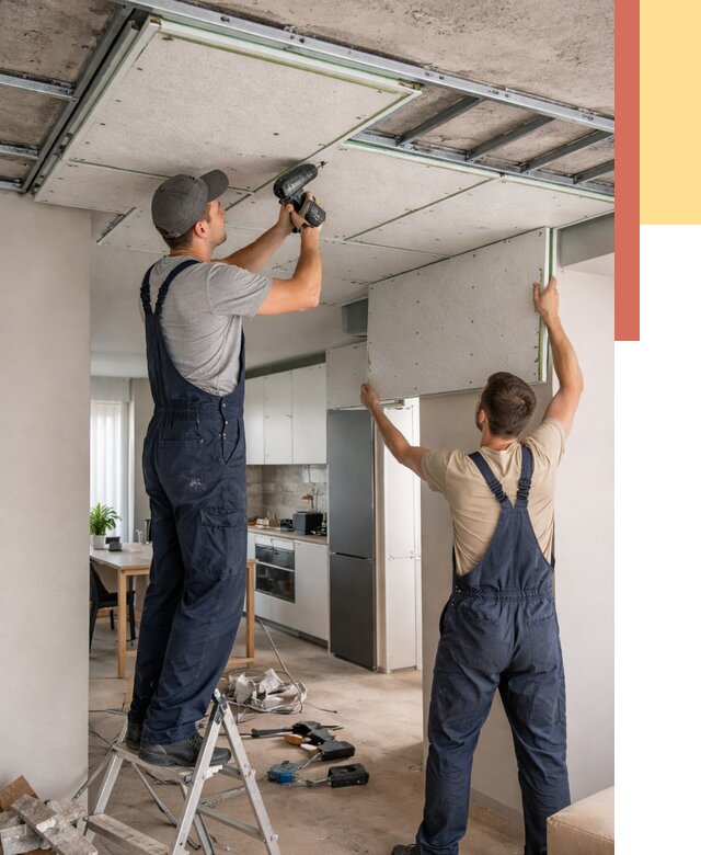 Шумоизоляция потолка панелями зипс в Узловой от 1884 руб. под ключ | ОТДЕЛОЧНИК-Злв